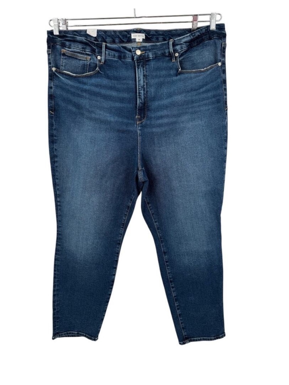 Good American GL014TP Good Legs skinny jeans blue size 30